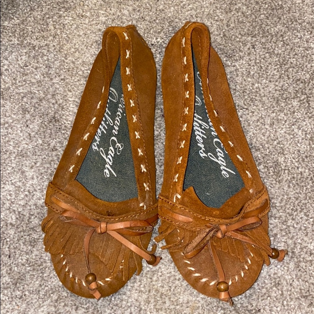 American Eagle moccasins!
